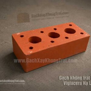 Gạch xây không trát 3 lỗ Viglacera Hạ Long