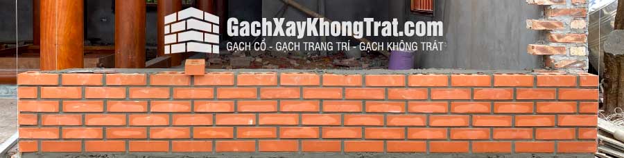 Gạch xây không trát 3 lỗ Viglacera Hạ Long