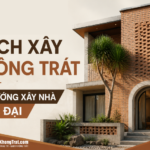 Gạch Xây Không Trát – Xu Hướng Xây Nhà Hiện Đại 4