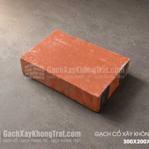 Gạch Cổ Xây Không Trát 300x200x70
