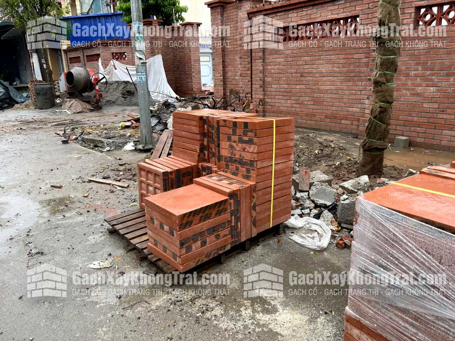 Gạch Bát Cổ Lát Sân 400x400x50