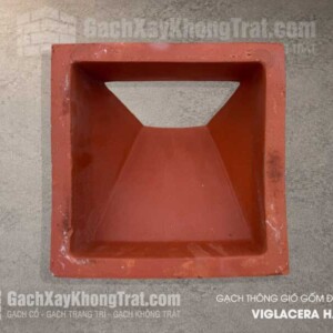 Gạch Thông Gió Gốm đất Nung Bánh ú