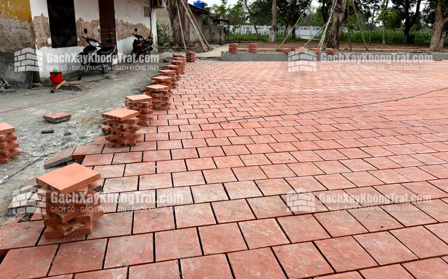 Gạch Bát Cổ Lát Sân 300x300x50