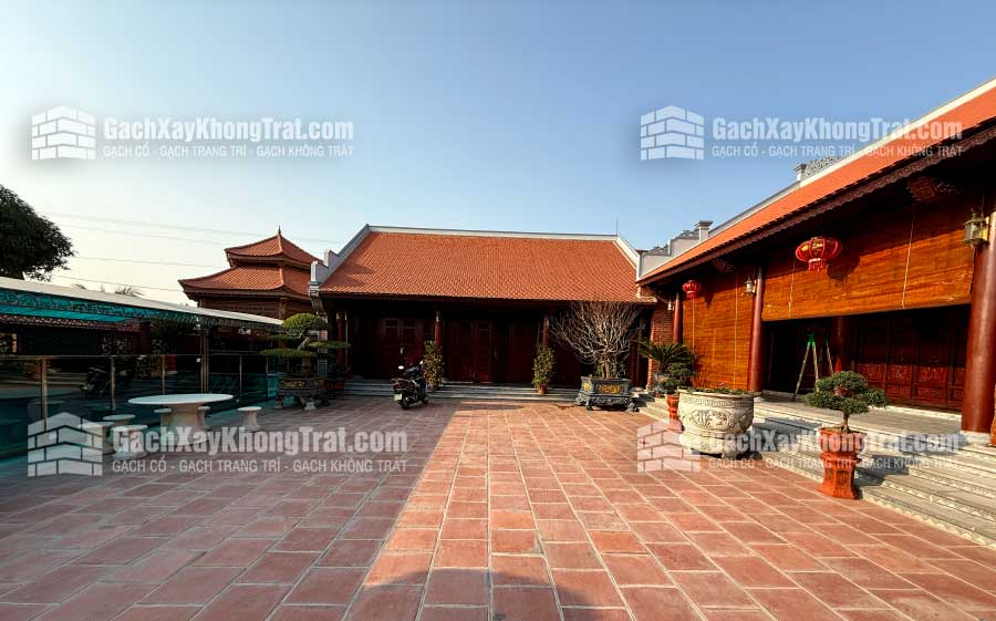 Gạch Bát Cổ Lát Sân 300x300x50