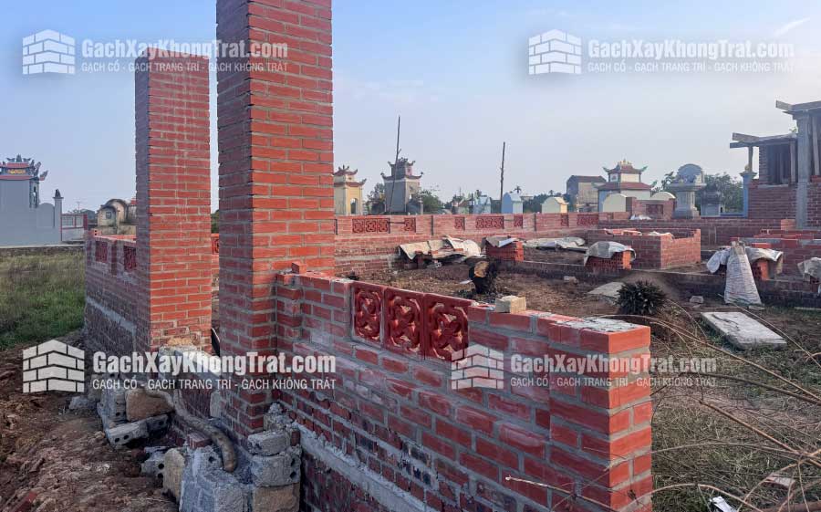 Gạch Xây Không Trát 210x110x60