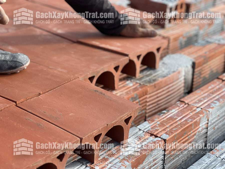 Gạch Chống Nóng đất Nung Chữ U