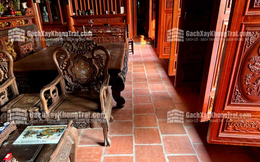 Gạch Bát Cổ Lát Sân 300x300x50