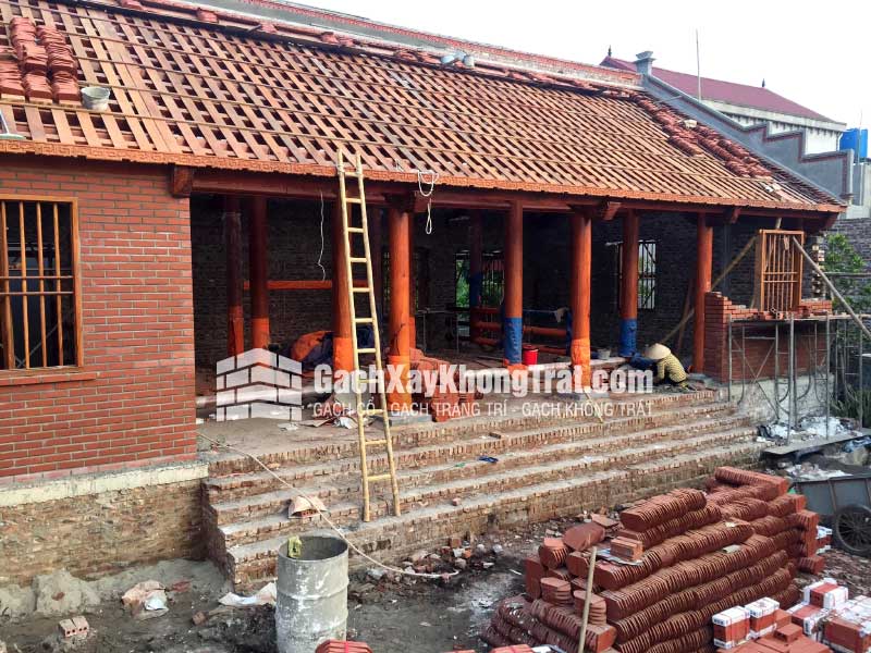 Gạch Không Trát 2 Lỗ Viglacera Hạ Long