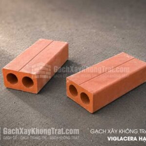 Gạch Không Trát 2 Lỗ Viglacera Hạ Long